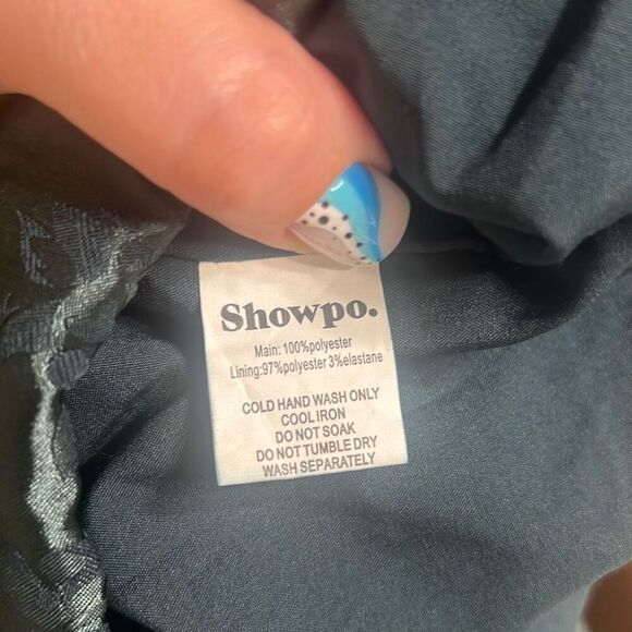 ✨Showpo. Richmond Long Sleeve Ruched Mini Sz 8 Dress✨ - Picture 10 of 10